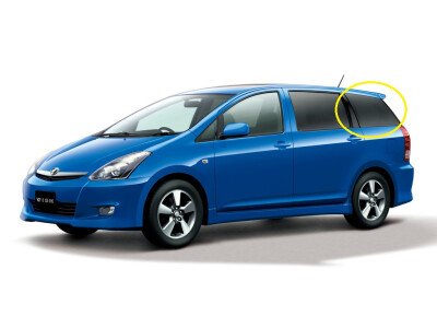 Стекло боковое TOYOTA WISH 2003-2009 (ANE10) SW/LH/X 
Бренд: BSG