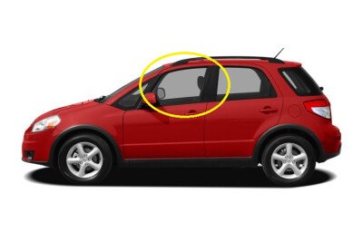 Стекло боковое FIAT SEDICI 2006-2014 (YA11-5d) FD/LH 
Бренд: BSG