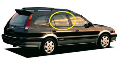 Стекло боковое TOYOTA SPRINTER CARIB 1995-2002 AE111 RD/RH 
Бренд: BSG