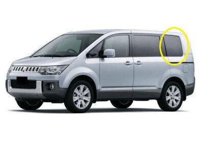 Стекло боковое MITSUBISHI DELICA D:5 2007- (CV5W) SW/LH/X 
Бренд: BENSON Тонированное