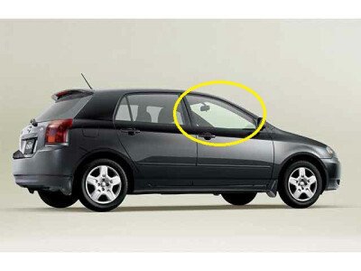 Стекло боковое TOYOTA COROLLA RUNX 2000-2006 (NZE120) FD/RH 
Бренд: BENSON
