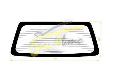 Стекло заднее с обогревом MAZDA DEMIO 1996-2002 (DW3) 
Бренд: BENSON