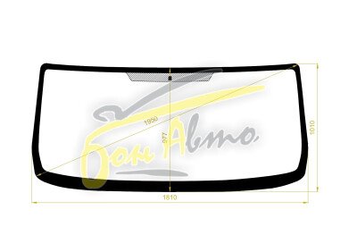 Стекло лобовое GAZ GAZELLE NEXT BUS 2016- (A31-1818*1012) 
Бренд: FYG