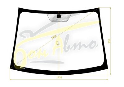 Стекло лобовое TOYOTA YARIS 2005-2010 (SCP90) молдинг, фурнитура, 
Бренд: BENSON