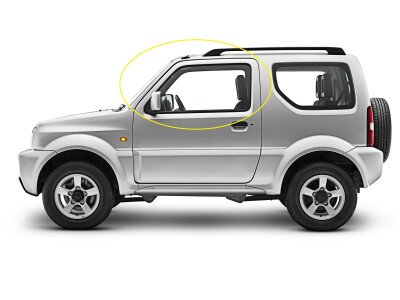 Стекло боковое MAZDA AZ-OFFROAD 1998-2014 (JM23W) FD/LH 
Бренд: BSG