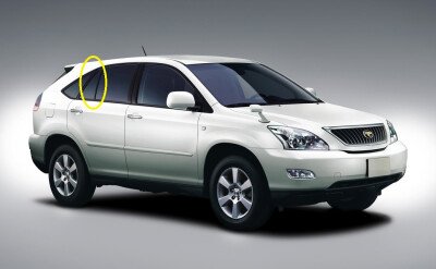 Стекло боковое TOYOTA HARRIER 2003-2013 XU30 RQ/RH 
Бренд: BSG