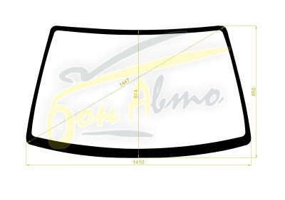 Стекло лобовое NISSAN ALMERA 1995-2000 (N15-3d/4d/5d) 
Бренд: BSG с зеленой полосой