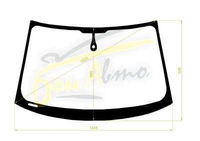 Стекло лобовое AUDI A5 2007-2016 (8T3-2014-2d cpe) место под датчик дождя молдинг, 
Бренд: BENSON