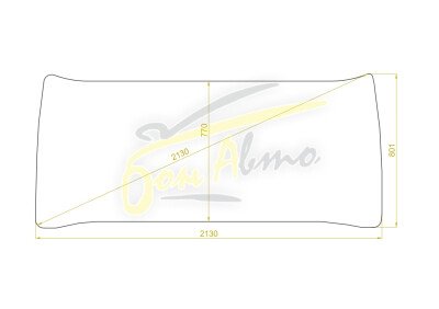 Стекло лобовое TOYOTA COASTER 1982-1993 (BB20) 
Бренд: ZDG