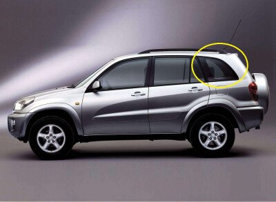 Стекло боковое TOYOTA RAV 4 2000-2005 (ACA20-5d) SW/LH/X 
Бренд: BENSON