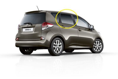 Стекло боковое TOYOTA VERSO-S 2010- (NCP12#/NSP12#) RD/RH 
Бренд: BENSON