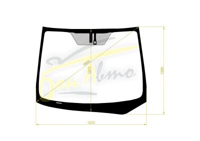 Стекло лобовое TOYOTA ALPHARD 2015-2023 (H30-LHD) место под датчик дождя 
Бренд: BENSON