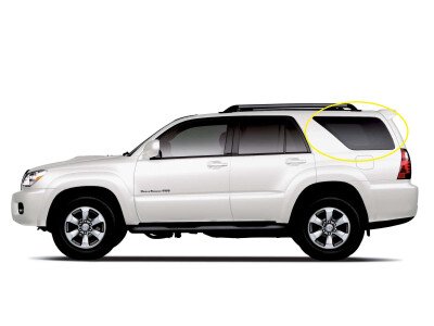 Стекло боковое TOYOTA 4RUNNER 2002-2009 N210 SW/LH/H/X антенна, 
Бренд: BENSON Тонированное