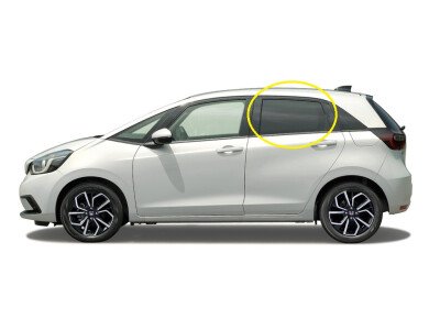 Стекло боковое HONDA FIT 2019- GR-5d RD/LH фурнитура, 
Бренд: BENSON Тонированное