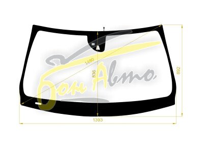 Стекло лобовое MERCEDES A-CLASS 2012-2018 (W176-LHD-2015) место под 1 камеру с обогревом, место под датчик дождя, молдинг, 
Бренд: BENSON