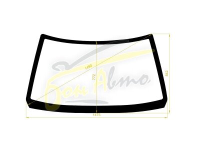 Стекло лобовое NISSAN LAUREL 1984-1989 h/t (#C32) 
Бренд: BENSON