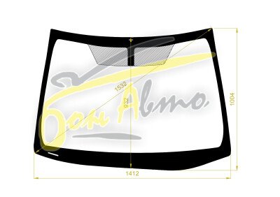 Стекло лобовое TOYOTA COROLLA 2018- (E210-RHD) молдинг, 
Бренд: BENSON