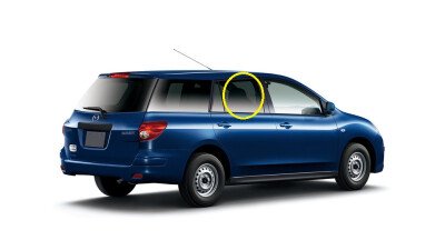 Стекло боковое MAZDA FAMILIA 2006- Y12-5d wag RD/RH фурнитура, 
Бренд: BENSON