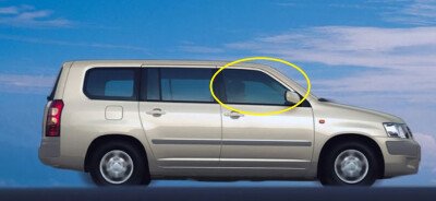 Стекло боковое TOYOTA SUCCEED 2002- NCP50 FD/RH фурнитура, 
Бренд: BENSON