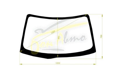 Стекло лобовое DAIHATSU ESSE 2005-2011 (L235-RHD) 
Бренд: ZDG