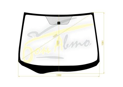 Стекло лобовое TOYOTA NOAH 2007-2013 (ZR70-RHD) молдинг, фурнитура, 
Бренд: BENSON