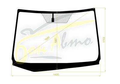 Стекло лобовое TOYOTA NOAH 2014-2022 (ZR80-RHD) место под датчик влажности 
Бренд: BENSON