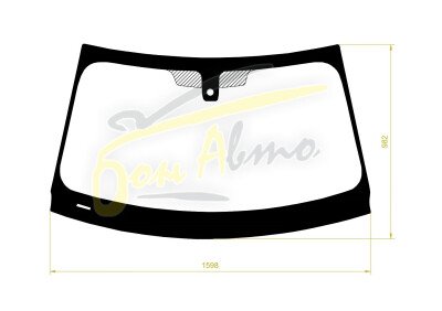 Стекло лобовое BMW X7 2018- (G07) место под датчик дождя молдинг, 
Бренд: BENSON