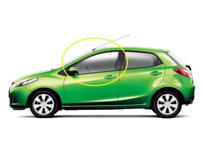 Стекло боковое MAZDA 2 2007-2014 (DE-5d) FD/LH 
Бренд: BSG