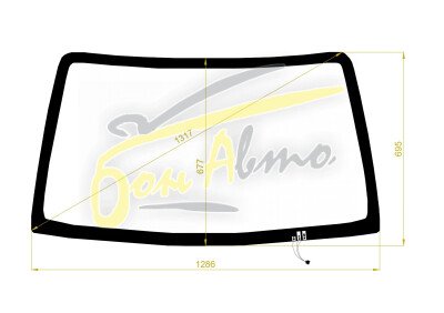 Стекло лобовое SUZUKI JIMNY SIERRA 2002-2018 (JB43) обогрев щеток 
Бренд: ZDG