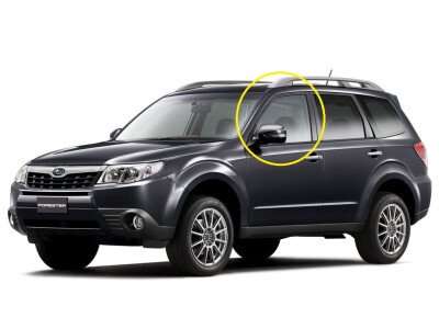 Стекло боковое SUBARU FORESTER 2008-2012 (SH5) FD/LH фурнитура, 
Бренд: BENSON
