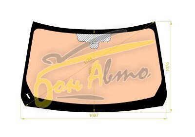 Стекло лобовое LAND ROVER RANGE ROVER 2012- (L405-2015) полный обогрев, место под датчик дождя, молдинг, 
Бренд: BENSON