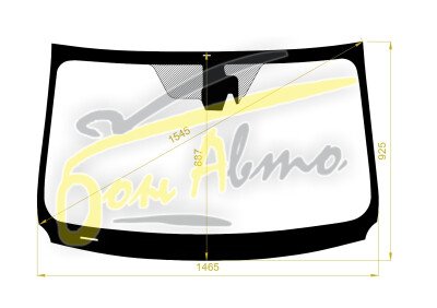 Стекло лобовое TOYOTA RAV 4 2013-2018 (ASA40-LHD) место под 1 камеру 
Бренд: ZDG с серой полосой