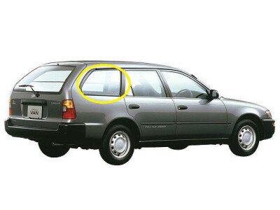 Стекло боковое TOYOTA COROLLA 1991-2000 E100-5d wag-770*400 SW/RH 
Бренд: BENSON