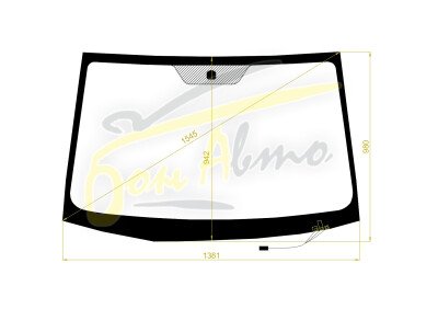 Стекло лобовое TOYOTA ISIS 2004-2017 (XM10-RHD) обогрев щеток 
Бренд: BENSON