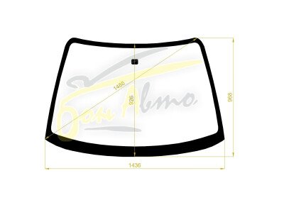 Стекло лобовое HONDA ACCORD 1997-2002 (CF3-9) 
Бренд: BSG 50% с зеленой полосой