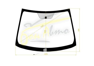 Стекло лобовое TOYOTA AURIS 2006-2012 (E150-RHD) обогрев щеток 
Бренд: BENSON