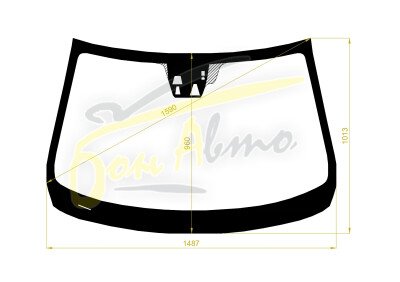 Стекло лобовое MAZDA ATENZA 2012- (GJ-RHD-5d wag) место под 3 камеры, место под датчик дождя, 
Бренд: ZDG