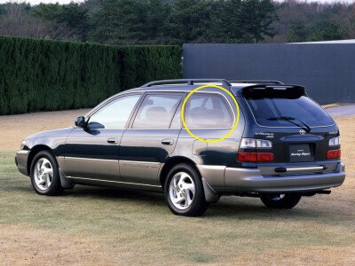 Стекло боковое TOYOTA COROLLA 1991-2000 E100-5d wag-823*425 SW/LH/X 
Бренд: BENSON