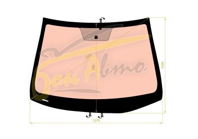 Стекло лобовое KIA RIO 2011-2016 (QB -LHD-RUS-5d h/b) полный обогрев 
Бренд: КМК