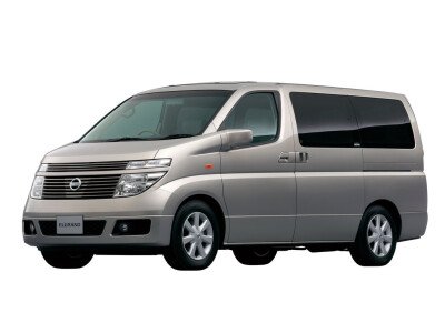 Стекло лобовое NISSAN ELGRAND 2002-2010 (E51-RHD) обогрев щеток 
Бренд: BENSON с синей полосой