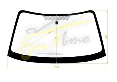 Стекло лобовое SUBARU FORESTER 2002-2008 (SG5) 
Бренд: ZDG