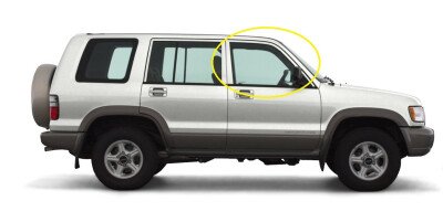 Стекло боковое ISUZU BIGHORN 1991-2002 (UBS69 -5d) FD/RH 
Бренд: BENSON