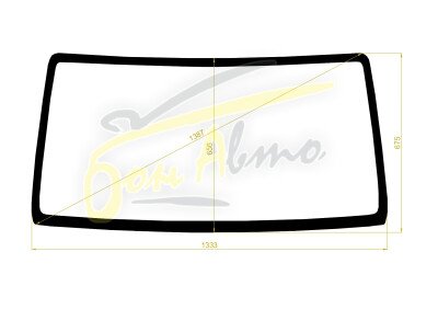 Стекло лобовое MAZDA SCRUM TRUCK 2013- (DG16T) 
Бренд: BSG с зеленой полосой