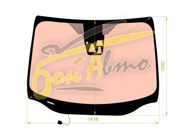 Стекло лобовое FORD FOCUS 2011-2018 (CB8-4d sed) полный обогрев, место под 3 камеры, место под датчик дождя, 
Бренд: КМК