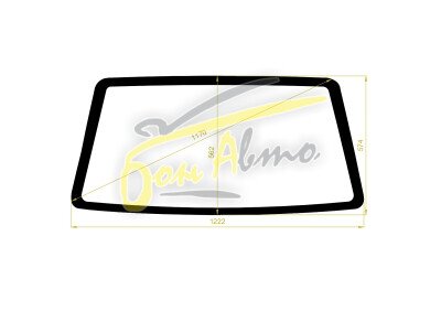 Стекло заднее с обогревом TOYOTA COROLLA 1991-2000 (AE100-1994-5d wag) 
Бренд: ZDG