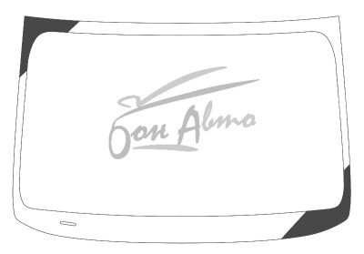 Стекло лобовое MITSUBISHI DELICA D:3 2011- (BM20) 
Бренд: ZDG с синей полосой