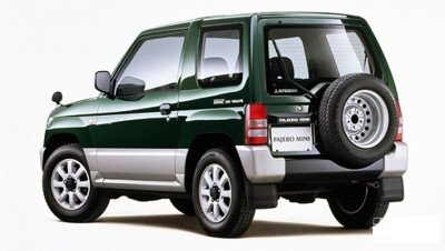 Стекло заднее с обогревом MITSUBISHI PAJERO MINI 1994-1998 (H51,H56) 
Бренд: BSG Тонированное