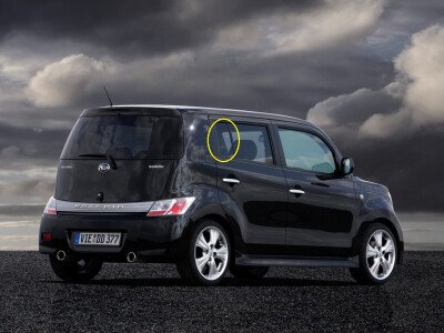 Стекло боковое DAIHATSU MATERIA 2006-2012 M401S RQ/RH 
Бренд: BENSON