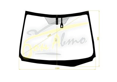 Стекло лобовое TOYOTA AURIS 2012-2018 (E180-LHD) место под датчик дождя 
Бренд: BENSON