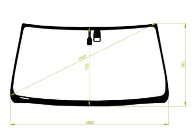 Стекло лобовое LEXUS GX 2002-2009 (GRJ120-LHD) место под датчик дождя 
Бренд: ZDG Бронзовый оттенок с коричневой полосой
